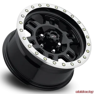 Vision 398 Manx Wheel 15x8 5x5 -19mm Gloss Black Machined Lip - Image 2