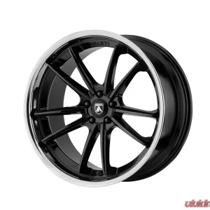 Asanti Black ABL-23 Sigma Wheel 20x10.5 5x5x114.3 +38mm Gloss Black Chrome Lip - Image 1