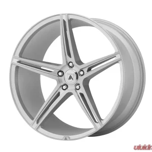 Asanti Black ABL-22 Alpha 5 Wheel 20x10.5 5x5x114.3 +38mm Brushed Silver - Image 1