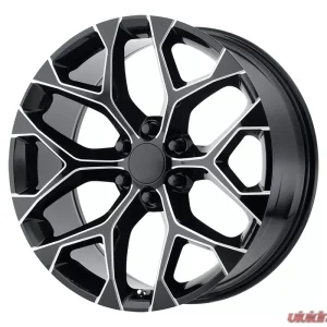 OE Creations PR176 Wheel 20x9 6x6x139.7 +24mm Gloss Black Milled - Image 1