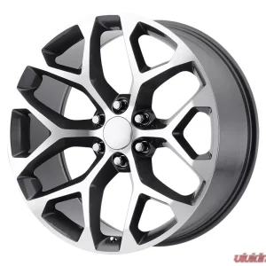 OE Creations PR176 Wheel 20x9 6x6x139.7 +24mm Gunmetal Machined - Image 1