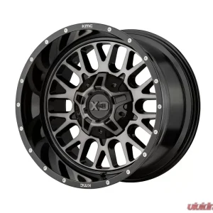 XD Series XD842 Snare Wheel 20x9 5x127/5x139.7 +0mm Gloss Black Gray Tint - Image 1