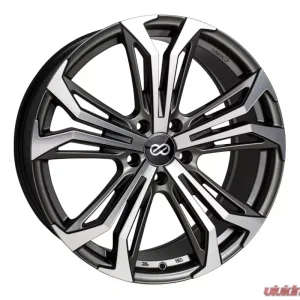 Enkei VORTEX5 Wheel Performance Series Anthracite Machined 18x8 5x114.3 38mm - Image 1