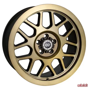 Enkei MATRIX Wheel Truck & SUV Series Brushed Gold 17x9 5x127 | 5x5 10mm - Image 1