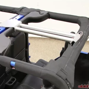 Rockhard 4x4 Unpainted Rear Overhead Center Bars Jeep Wrangler JK 4-Door 2007-2018 - Image 1