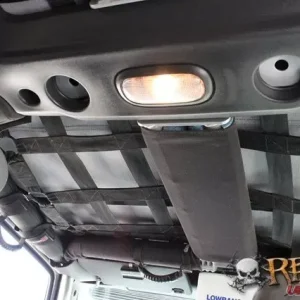 Rockhard 4x4 Unpainted Rear Overhead Center Bars Jeep Wrangler JK 4-Door 2007-2018 - Image 4