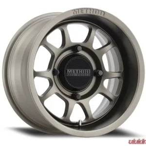 Method Race Wheels MR409 Bead Grip 15x10 4x156 0mm Steel Grey - Image 1