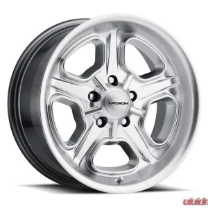 Vision 147 Daytona Wheel 20x8.50 5x4.5 32mm Hyper Silver - Image 1