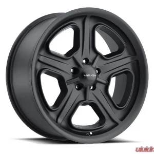 Vision 147 Daytona Wheel 15x7 5x4.5 6mm Satin Black - Image 1