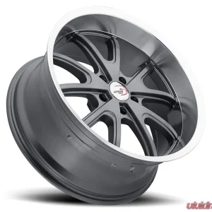 Vision 143 Torque Wheel 18x8.50 5x5 10mm Gunmetal Machined Lip - Image 3