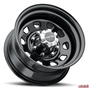 Vision 84 D Window Wheel 17x8 5x5 -12mm Gloss Black - Image 2