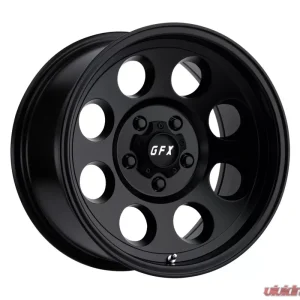 G-FX Wheels TR-16 16x8.5 5x127 | 5x5 -6mm Matte Black - Image 1