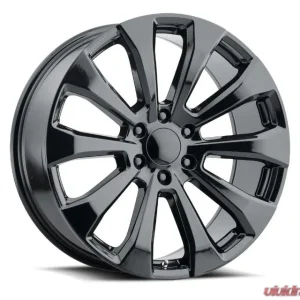 Voxx Wheels Replica Silverado High Country 22x9 6x139.7 28mm Gloss Black - Image 1