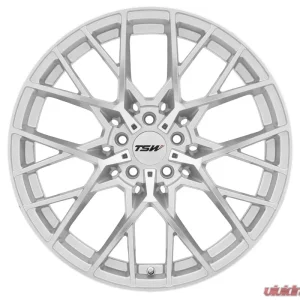 TSW Sebring Wheel 18x9.5 5x112 35mm Silver w/ Mirror Cut Face - Image 3