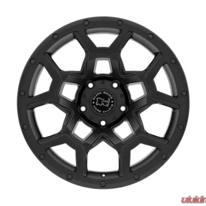 Black Rhino Overland Matte Black Wheel 17x8 6x130 52mm CB84.1 - Image 1