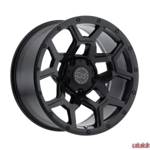 Black Rhino Overland Matte Black Wheel 17x8 6x130 52mm CB84.1 - Image 2