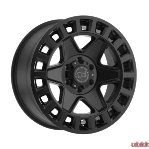 Black Rhino York Matte Black Wheel 17x8 6x130 52mm CB84.1 - Image 2