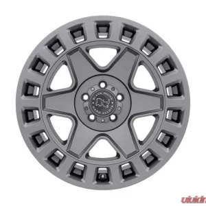 Black Rhino York Matte Gunmetal Wheel 17x9 5x127|5x5 -12mm CB71.6 - Image 1