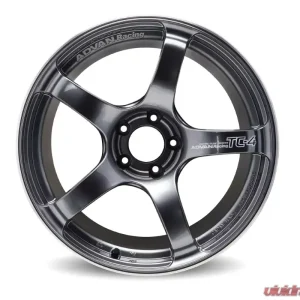 Advan TC-4 Wheel 18x9.5 5x114.3 45mm Racing Gunmetallic & Ring - Image 2