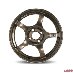 Advan Wheels Advan TC-4 Wheel 18x9.5 5x114.3 45mm Umber Bronze Metallic & Ring - Image 2