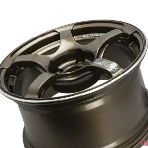 Advan Wheels Advan TC-4 Wheel 18x9.5 5x114.3 45mm Umber Bronze Metallic & Ring - Image 3
