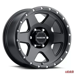 Raceline 946B Boost Satin Black Wheel 18x8 5x127 | 5x5 35mm - Image 1