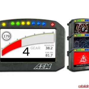 AEM Electronics CD-5 Carbon Flat Panel Digital Dash Display - Image 1