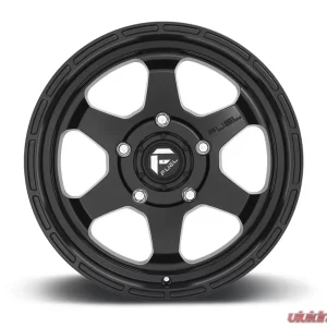 FUEL D664 Shok Matte Black Cast Wheel 17x9 5x127 | 5x5 01mm - Image 1