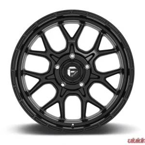 FUEL D670 Tech Matte Black 1-Piece Cast Wheel 17x9 6x139.7 20mm - Image 1