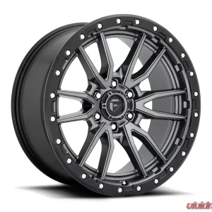 FUEL D680 Rebel Anthracite Center w/ Black Lip Cast Wheel 17x9 5x127 | 5x5 01mm - Image 2