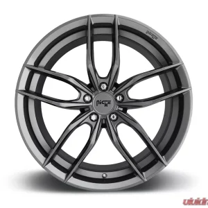 Niche M204 Vosso Anthracite 1-Piece Cast Wheel 18x8 5x115 40mm - Image 1