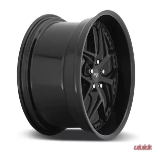 Niche M226 Vice Satin Black w/ Gloss Black Lip 1-Piece Cast Wheel 20x9 5x114.3 35mm - Image 4