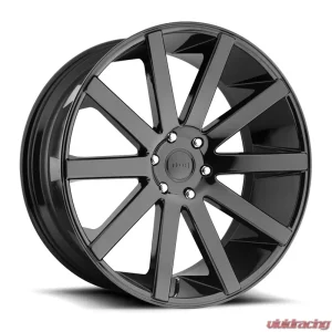 DUB S219 Shot Calla Gloss Black 1-Piece Cast Wheel 26x10 6x139.7 20mm - Image 2