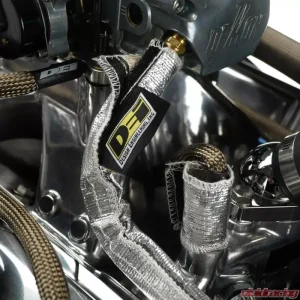 Design Engineering DEI Heat Shroudt - Aluminized Sleeving-Hook & Loop Edge - Image 3