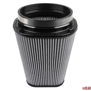 aFe Power Magnum FLOW Intake Replacement Air Filter w/ Pro DRY S Media (7-1/2x5-1/2) IN F x (9x7) IN B x (5-3/4x3-3/4) IN T x 10 IN H - Image 2