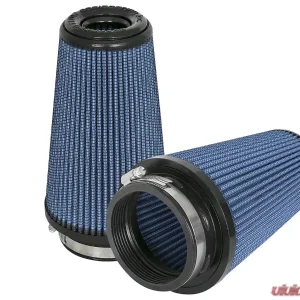 aFe Power Magnum FLOW Intake Replacement Air Filter w/ Pro 5R Media (Pair) F-3-1/2 X B-5 X T-3-1/2 (Inverted) X H-8 IN - Image 1