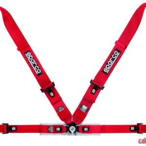 Sparco Red 3"/2" 4pt Competition Harness - Image 2