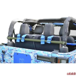 Steinjager Harness Bar Kit Wrangler JK 2007-2018 2 Door Rear Locas Green - Image 1