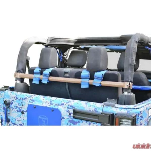 Steinjager Harness Bar Kit Wrangler JK 2007-2018 2 Door Rear Military Beige - Image 1