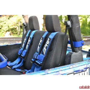 Steinjager Harness Bar Kit Wrangler JK 2007-2018 2 Door Rear Southwest Blue - Image 2