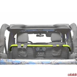 Steinjager Harness Bar Kit Wrangler JK 2007-2018 2 Door Front Neon Yellow - Image 1