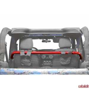 Steinjager Harness Bar Kit Wrangler JK 2007-2018 2 Door Front Red Baron - Image 1
