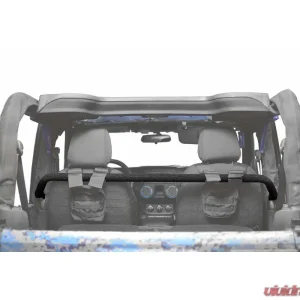 Steinjager Harness Bar Kit Wrangler JK 2007-2018 2 Door Front Texturized Black - Image 1