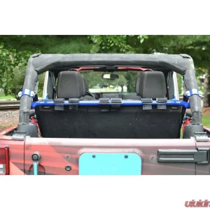 Steinjager Harness Bar Kit Wrangler JK 2007-2018 4 Door Rear Lemon Peel - Image 4