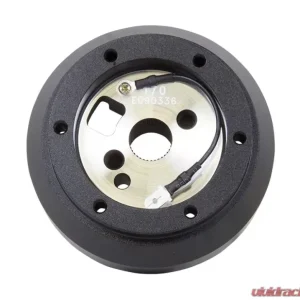 NRG Short Steering Wheel Adaptor Hub Black GM | Dodge | Chevy - Image 2