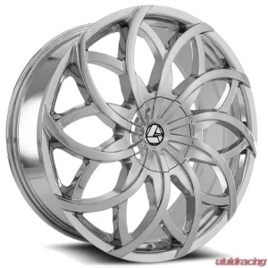 Azara 504 Wheel 24x9 5x115|5x120 32mm Chrome - Image 2