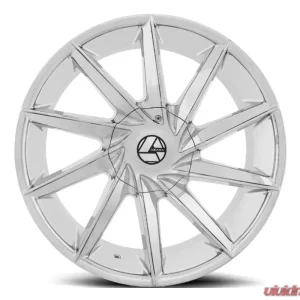 Azara 506 Wheel 28x9.5 Blank 15mm Chrome - Image 1