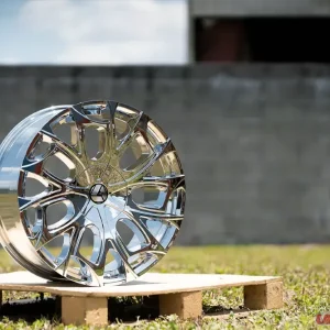 Azara 512 Wheel 22x8.5 5x110|5x114.3 38mm Chrome - Image 4