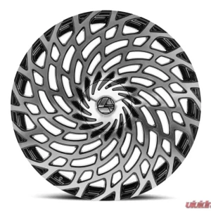 Azara 523 Wheel 28x9.5 5x115|5x120 32mm Gloss Black Machined - Image 1