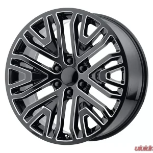 OE Creations PR197 Wheel 22x9 6x6x139.7 +28mm Gloss Black Milled - Image 1